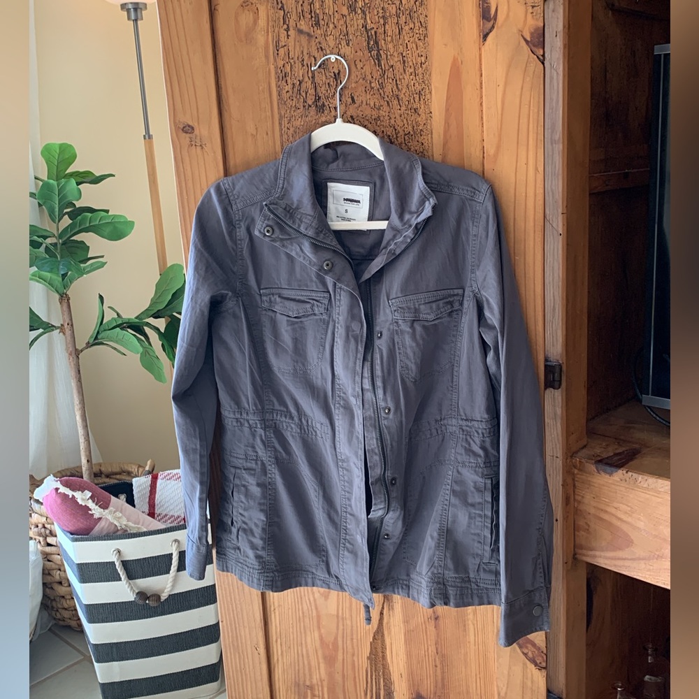 Light weight jacket- Grey-blue - Sz Small